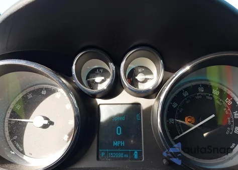 2013 Buick Verano Leather Group from USA, damaged, VIN 1G4PS5SK1D4181057